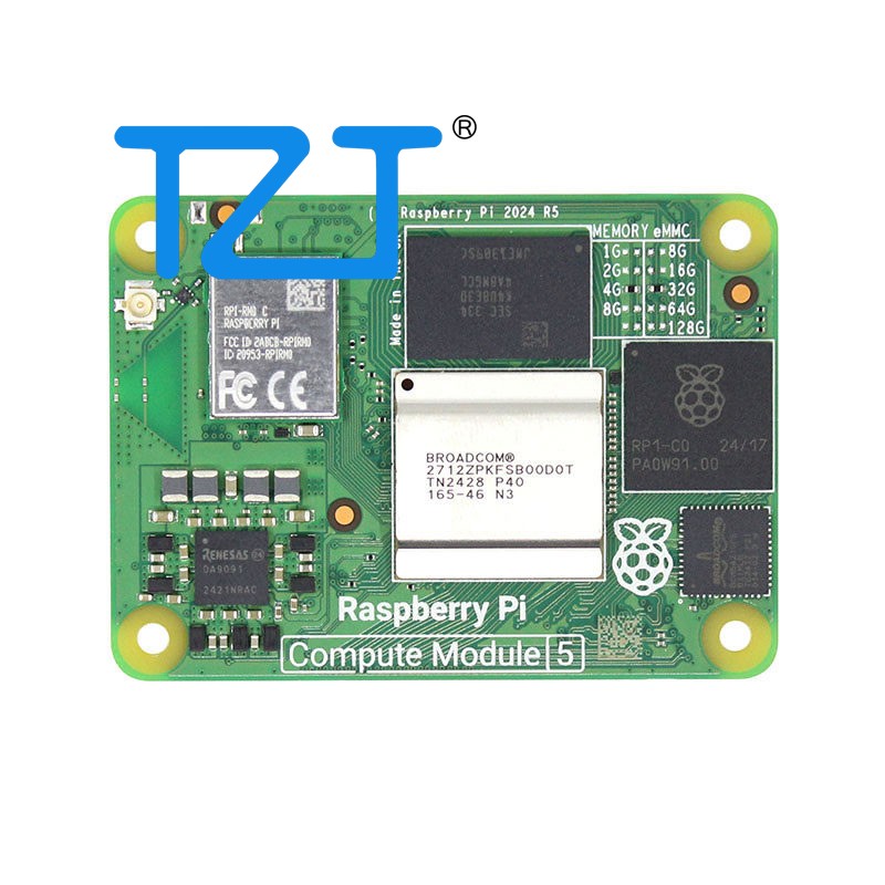 Raspberry Pi 5 8Gb Board - Modulo di elaborazione TZT 5 con