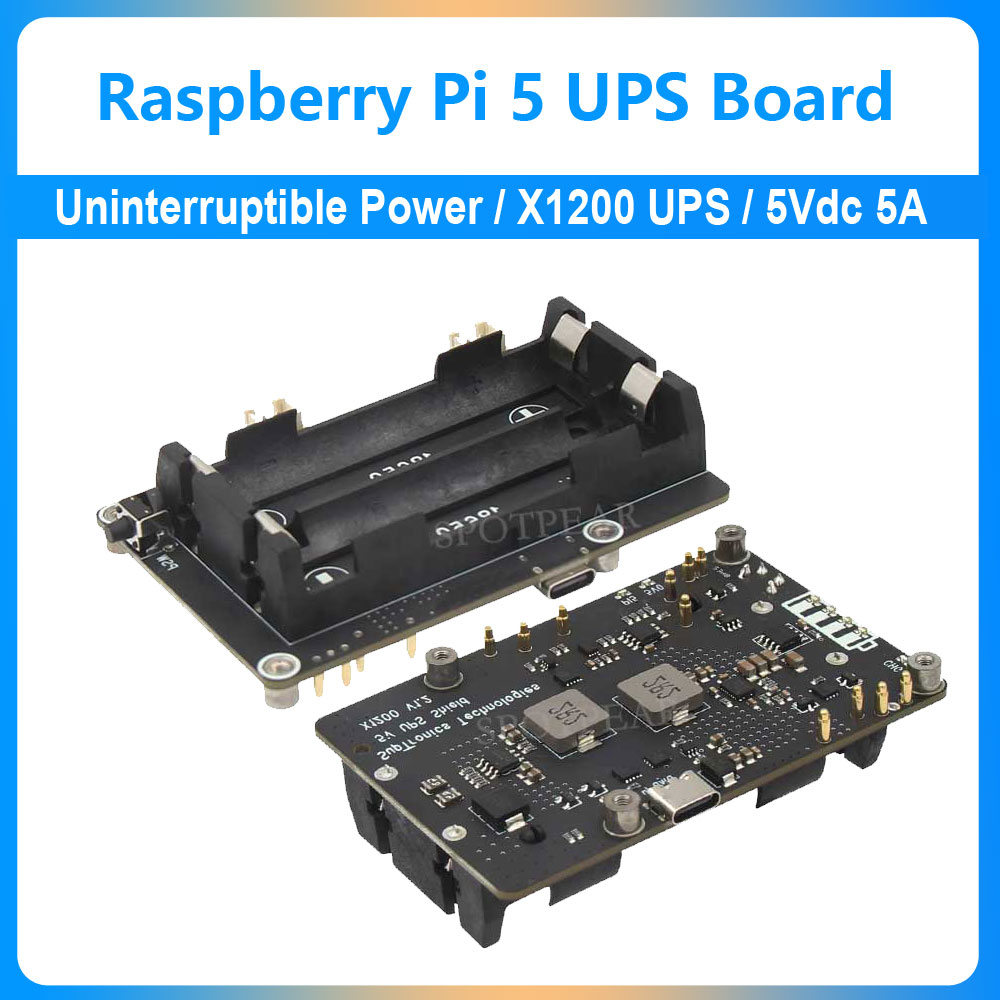 Raspberry Pi Uninterrupted Power Supply Ups 18650 - Scheda di espansione UPS per Raspberry