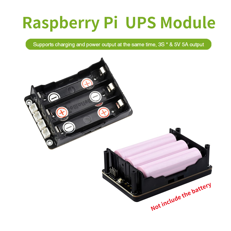 HAT UPS per Raspberry Pi 5 con - Raspberry Pi Uninterrupted Power Supply Ups 18650 recensione e prezzo