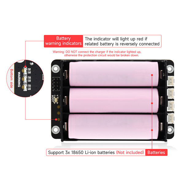 HAT UPS per Raspberry Pi 5 con - Raspberry Pi Uninterrupted Power Supply Ups 18650 recensione e prezzo